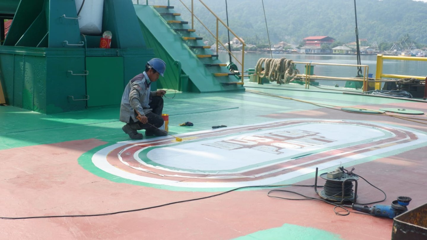 Marine Coating (Coal tar Epoxy & PU Finish) Gallery TAM VICTORY