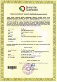 Certificate TKDN Glassflake glassflake
