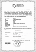 Certificate TKDN METAL ADHESIVE tkdn metal adhesive