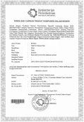 Certificate TKDN METAL FILLER tkdn metal filler