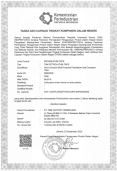 Certificate TKDN Petrolatum Tape (HDPE) tkdn petrotape